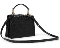 Сумка кроссбоди Brahmin Melbourne Small Hallie из кожи с откидным клапаном