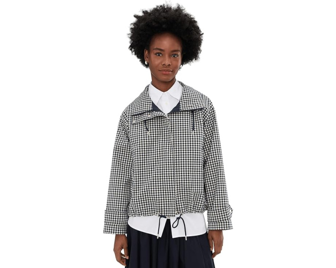 Куртка Bronwyn Check Showerproof Barbour с капюшоном