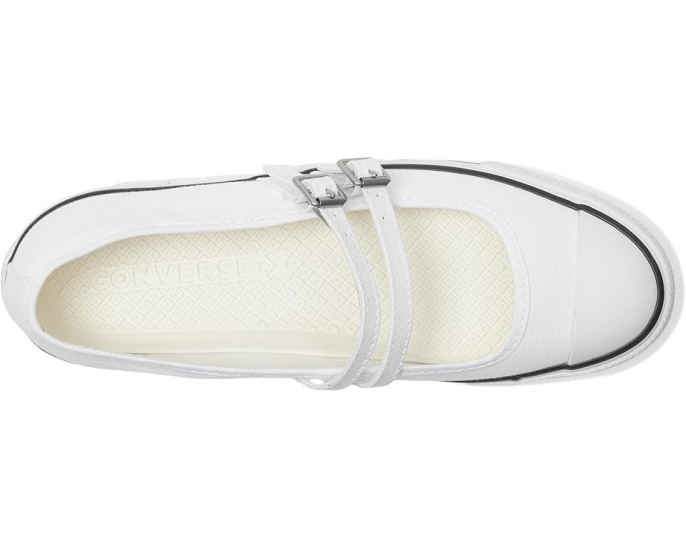 Converse Chuck Taylor All Star Dainty Mary Jane белые