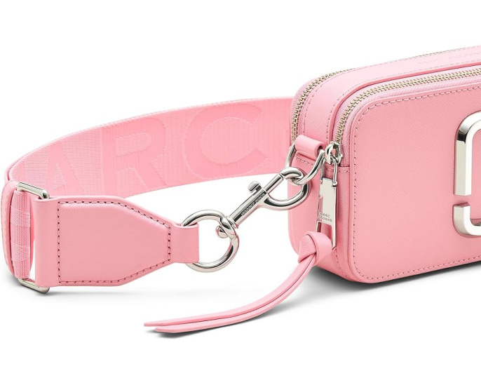 Сумка-снапшот Marc Jacobs The Solid Snapshot из кожи со съемным ремнем