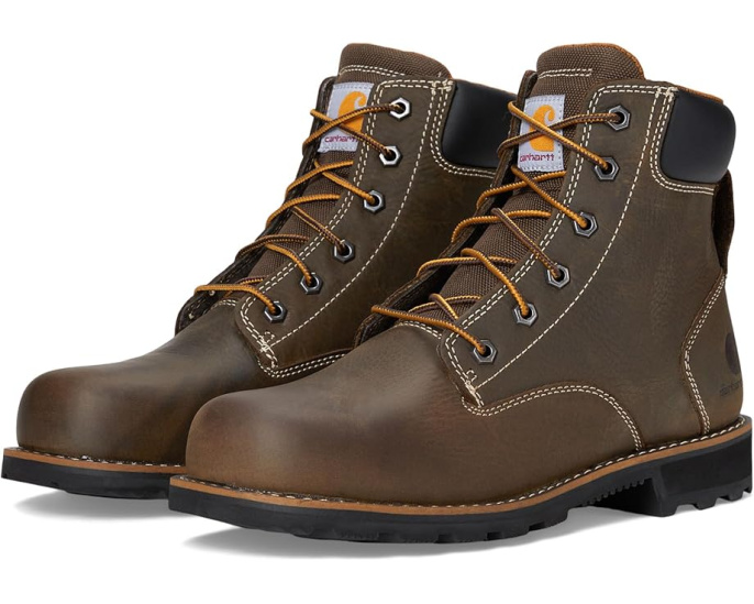 Ботинки Carhartt Frontier 6 дюймов водостойкие кожаные с защитным носком