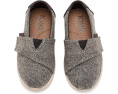 Детские туфли TOMS Alpargata темно коричневые