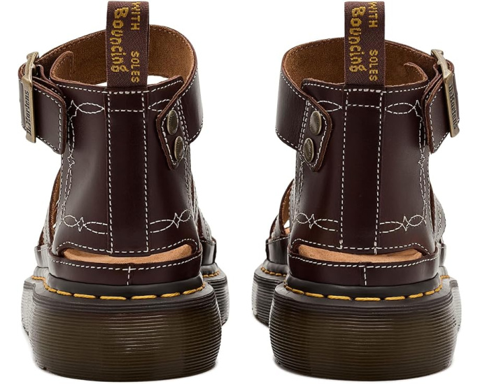 Сандалии Clarissa II Quad Rodeo от Dr. Martens с тремя ремешками