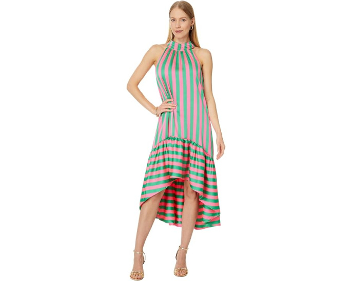 Платье Lilly Pulitzer Steph High Low Halter Maxi
