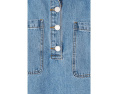 Blank NYC платье Easy Goer Denim Dress из денима с короткими рукавами