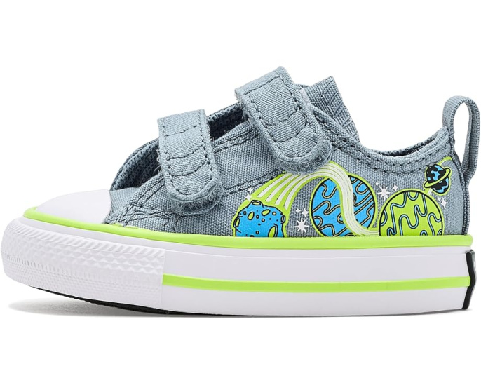 Кроссовки Converse Chuck Taylor All Star Easy-On Planets космические для малышей серые