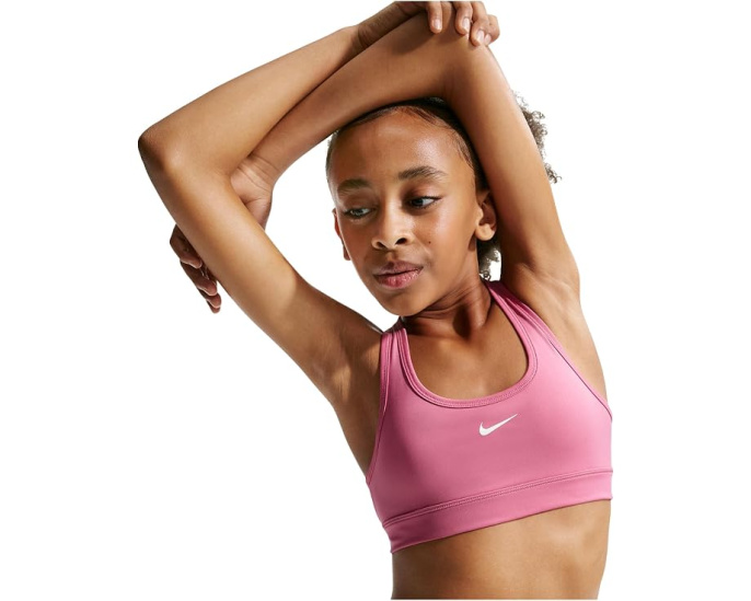 Nike спортивный бюстгальтер Dri-FIT Swoosh Bra (для детей от 7 до 16 лет)