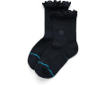 Stance носки Ruffle Icon Quarter с рюшами черные