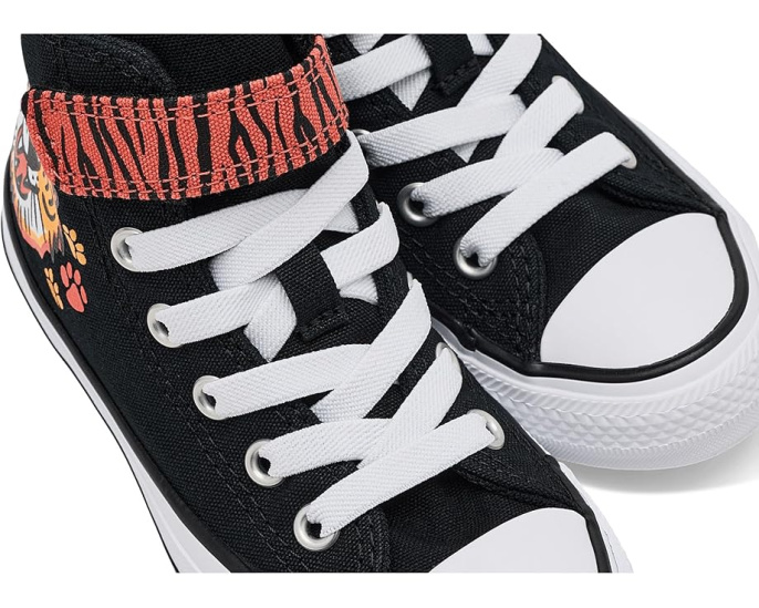 Converse Kids Chuck Taylor All Star Lions с липучкой для легкого надевания