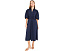 Petite Twist-Front Bubble-Sleeve Shirtdress
