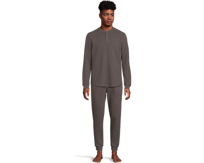 Брюки-джоггеры Barefoot Dreams Waffle Thermal с текстурой вафли