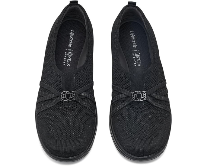 Мокасины LifeStride Niche Knit Skimmers на танкетке