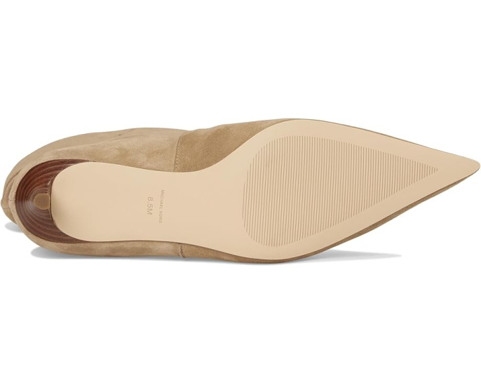MICHAEL Michael Kors ботильоны Dawn Heeled Bootie на среднем каблуке из замши