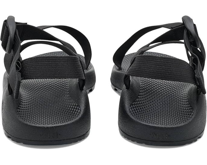 Сандалии классические Chaco Z/1 Black с ремнями из полиэстера