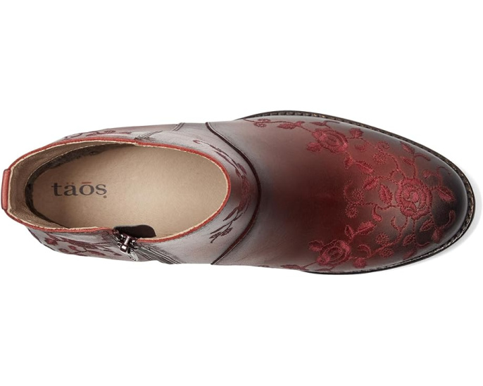 Ботинки Taos Footwear Privilege 2 в вестерн-стиле с вышивкой и молнией
