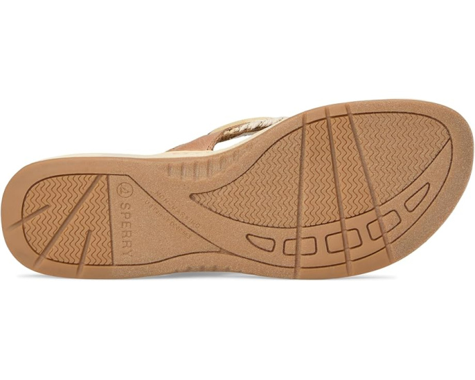 Сандалии Sperry Parrotfish с плетеным верхом и подошвой Wave Siping