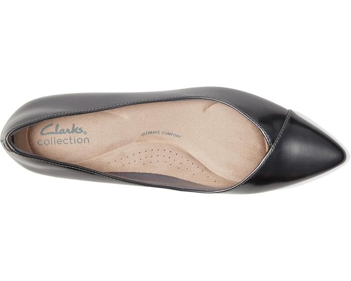 Сандалии Clarks Natalyn Wish с острым носком на низком квадратном каблуке