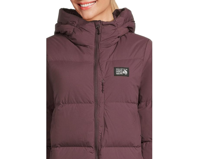 Парка Mountain Hardwear Nevadan Down с капюшоном и множеством карманов