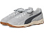 Кроссовки King Indoor от PUMA из кожи с золотым тиснением