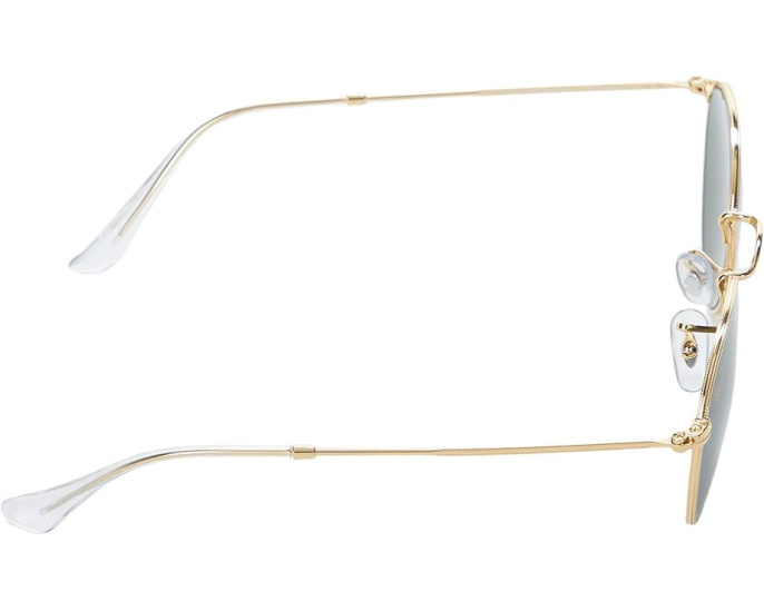 Ray-Ban RB3447 круглые металлические солнцезащитные очки