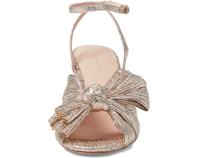 Босоножки Loeffler Randall Camellia на платформе с плетеным каблуком