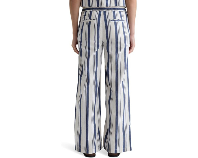 Брюки Carolyn Pull On Wide Leg от AG Jeans с полоской
