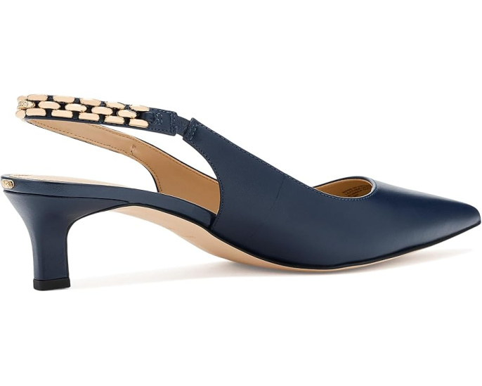 MICHAEL Michael Kors туфли Marcia Kitten Sling Pumps с цепочкой на шпильке