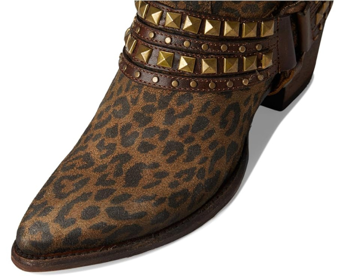 Corral Boots ботинки Z2027 с принтом леопард и молнией