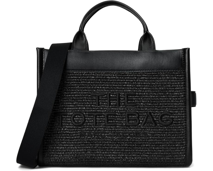Сумка тоут Marc Jacobs The Woven DTM Medium Tote Bag из кожи с пыльником