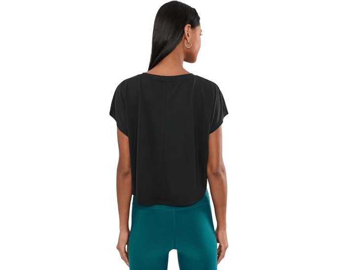 Укороченная футболка Beyond Yoga Studio Luxe Cropped с высоким горлом