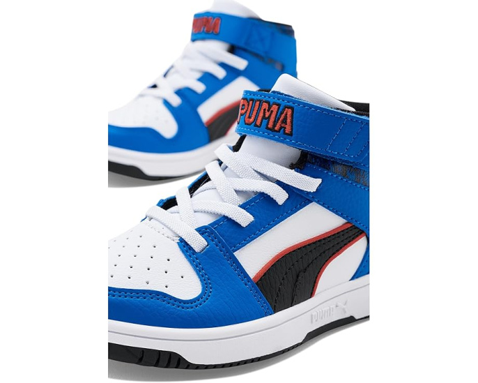 Кроссовки Puma Rebound Layup Mid с липучками для детей
