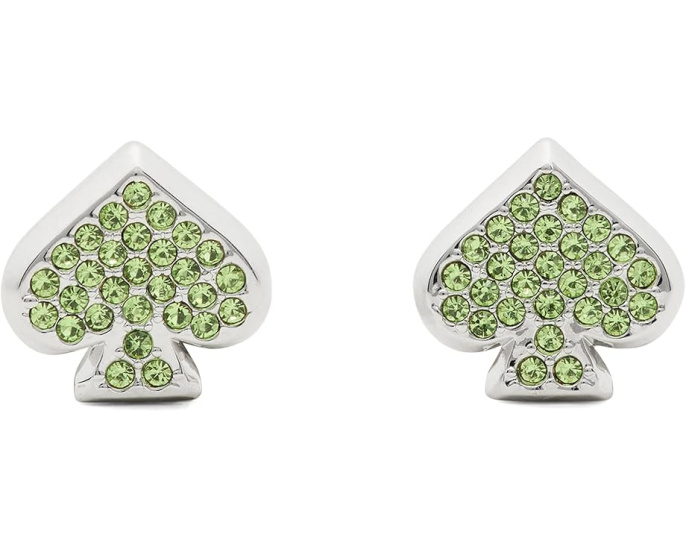 Серьги-гвоздики Kate Spade New York Everyday Spade Pave с камнями