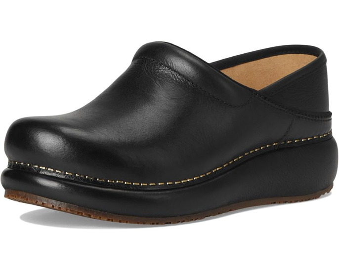 Dansko сабо Platform Pro с кожаным верхом и противоскользящей подошвой