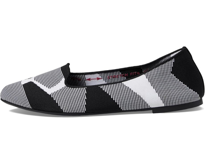 Кроссовки Skechers Cleo Sherlock в черно-белом цвете