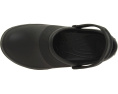 Клоги Crocs Mercy Work с цельной резиной черные