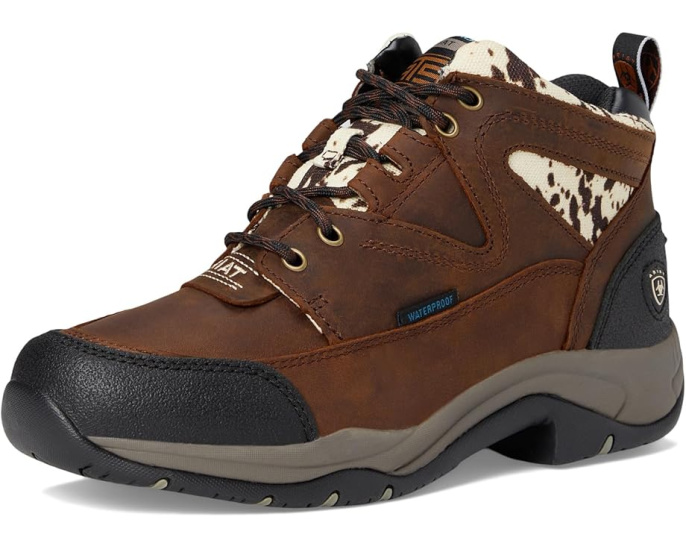 Водонепроницаемые ботинки Terrain Waterproof Ariat с шнуровкой