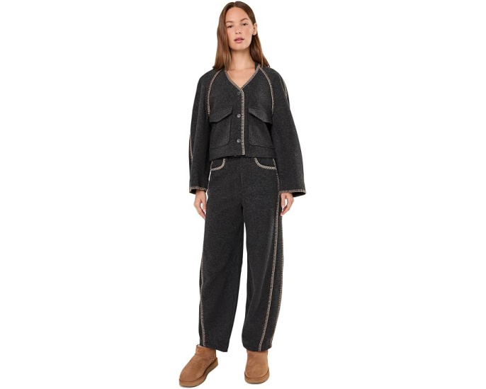 Рубашка UGG Rina Button-Up Top на пуговицах