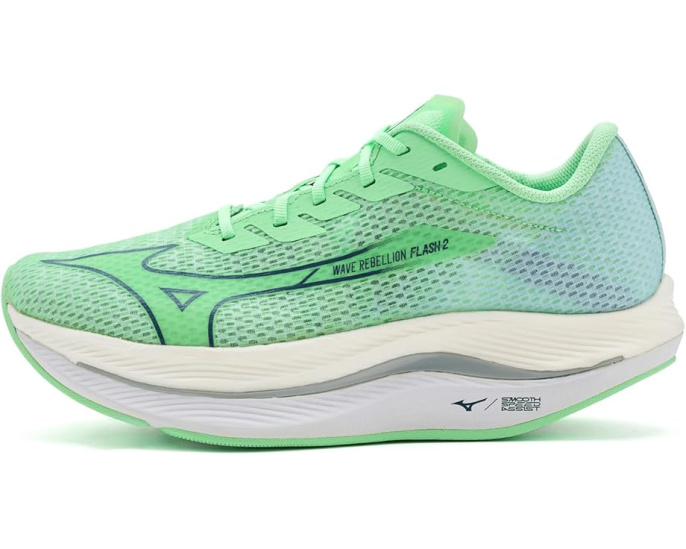 Кроссовки Mizuno Wave Rebellion Flash 2 на волновой пластине