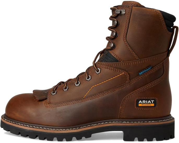 Ariat Work ботинки Longview Shock Shield 8 дюйм водонепроницаемые