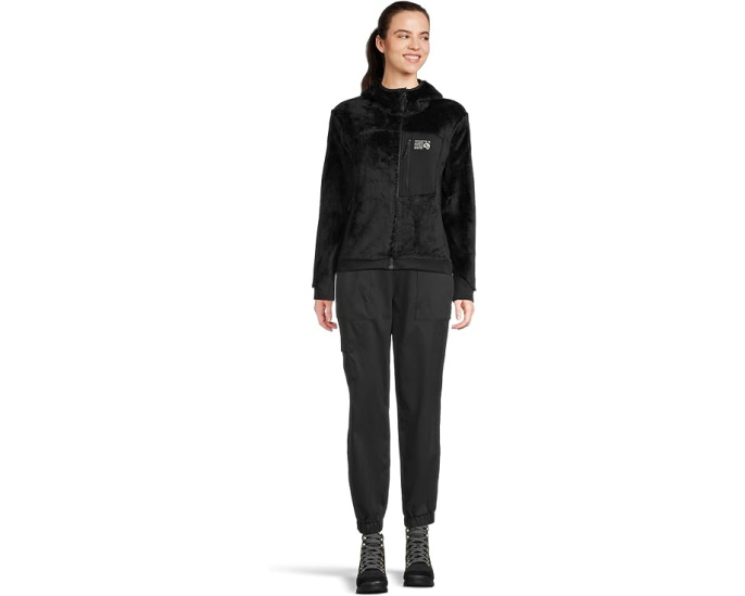 Куртка Mountain Hardwear Polartec High Loft с капюшоном и эластичными вставками