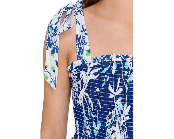 Макси-платье Athyn Smocked от Lilly Pulitzer с цветочным принтом