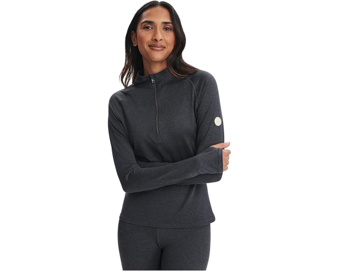 Varley Always Warm Half Zip базовая флисовая кофта с воротником-стойкой