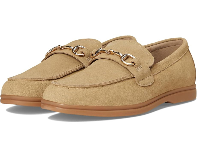 Лоферы Spring Step Maryln из замши с металлической пряжкой