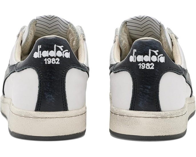 Кроссовки Diadora Prestige Used в ретро-стиле с эффектом потертости