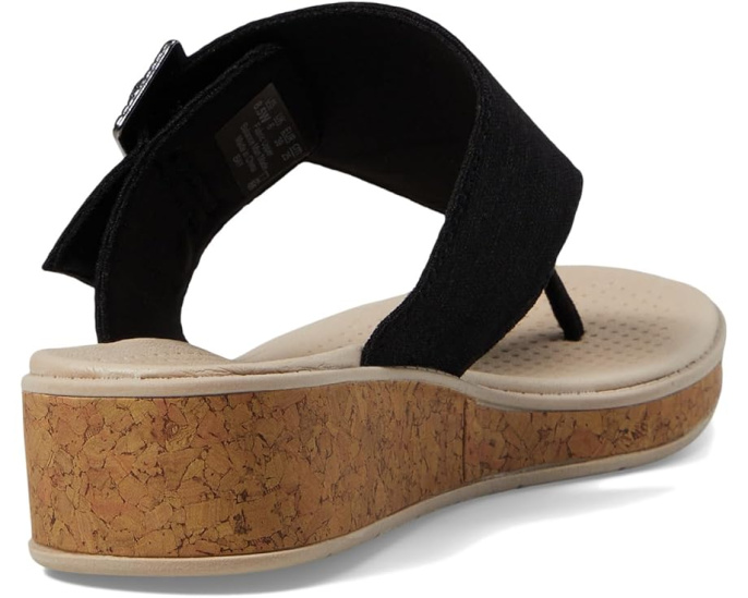Bzees Сандалии Bay Wedge с эластичным верхом и клиновидным каблуком