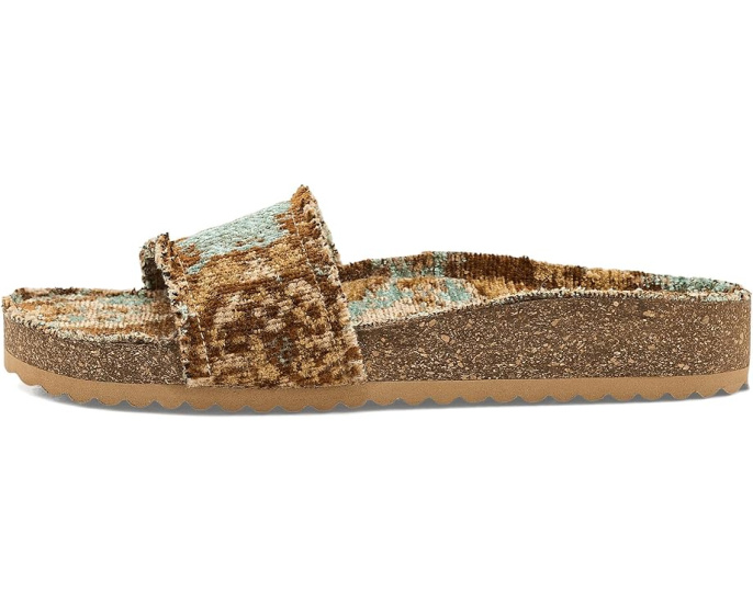 Сандалии Woven Wonders Footbed от Free People с текстильным верхом