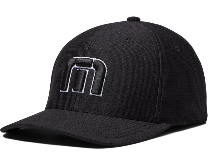 TravisMathew Кепка B-Bahamas Hat черная с вышивкой