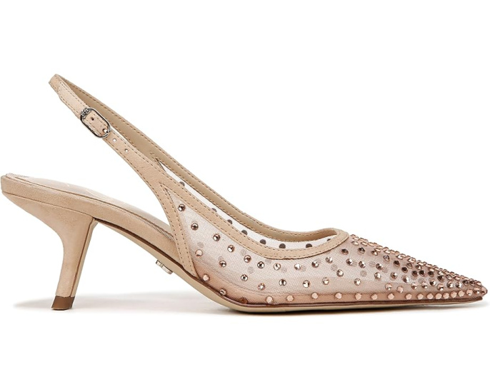 Sam Edelman Bianka Sling Mesh босоножки на каблуке
