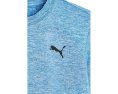 Спортивный детский комплект из футболки и шорт Puma с логотипом Racing Blue