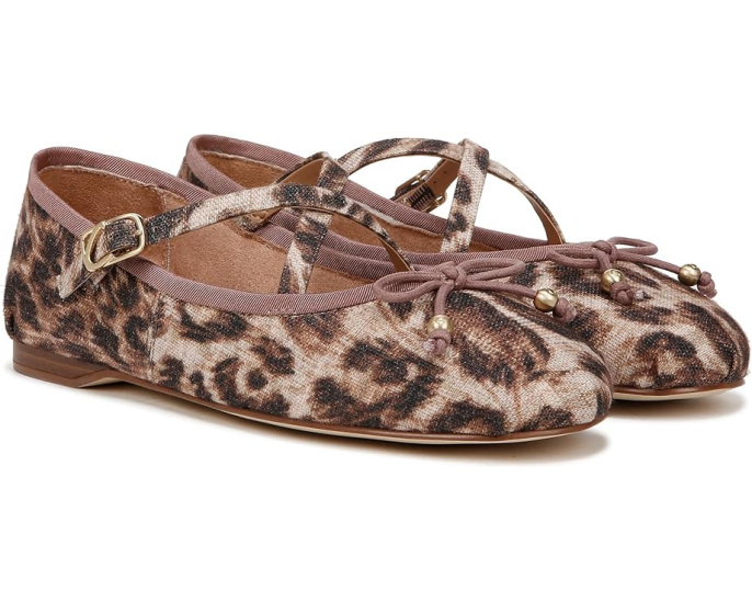 Балетки Circus by Sam Edelman Zuri с блестящим покрытием и бантом